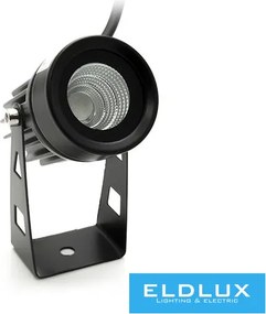 UNIVERSO Kerti spotlámpa 3.5w 360lm 3000k 60° IP65 fekete 100x78mm
