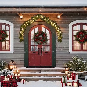 Karácsonyi fényfüzér Led lámpákkal, 10 m