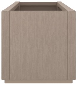 vidaXL világosbarna polipropilén kerti ültetőláda 80 x 36 x 35 cm
