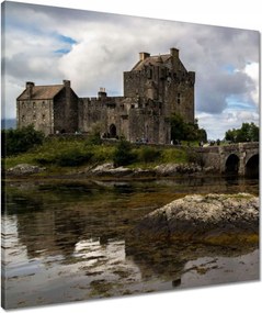 Vászonkép 60x60 Kastély a vízen