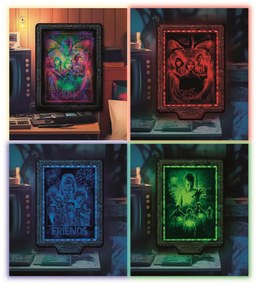 Stranger Things Upside Down 520 db-os puzzle LED-es keretben Clementoni