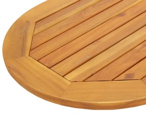 Asztallap 100x50x2.2 cm Ovális Tömör Fa Akác
