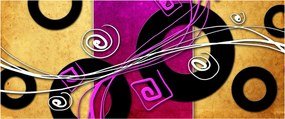 Az absztrakció képe (120x50 cm)