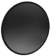 Mirano Azzura fürdőszoba tükör Ø50 cm (fekete)