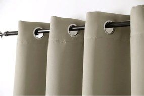 OXFORD világos olajzöld függöny 140x270 cm Felfüggesztés: Hullámos sínszalag