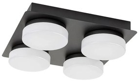Rabalux 75004 - LED mennyezeti fürdőszobai lámpa ATTICHUS 4xLED/5,2W/230V IP44