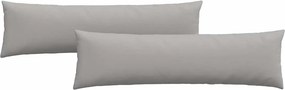 vidaXL Kanapé párnák 2 pcs Felhőszürke 145 x 40 cm szövet