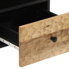 tömör mangófa TV-szekrény 100 x 33 x 46 cm