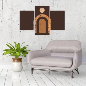 Kép - Narancssárga ívek N⁰3 (90x60 cm)