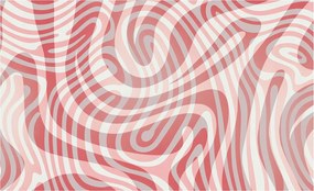 Flizelin fotótapéta Flizelin Design Hullámos vonalak 416x254 Ragasztó