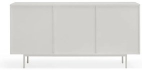 Fehér alacsony komód 159x80 cm Sierra – Teulat