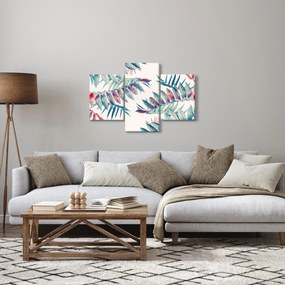 Kép - Trópusi levelek (90x60 cm)