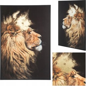 Vászonkép Oroszlán 60X90CM Falra Modern Nappali Keretben