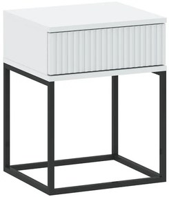 Éjjeliszekrény Fehér Színben CADRO NR1 40 cm PUSH