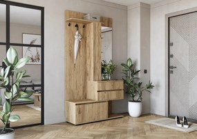 Bafra előszobafal aranytölgy