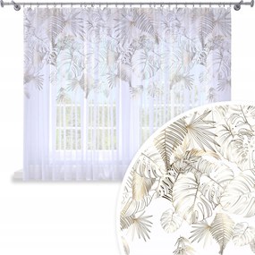 Függöny Kész 300x150 Fátyol Festett Béka Mintás 099