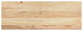 lépcsőfokok 2 db kezeletlen 70x25x2 cm tömör fa tölgyfa