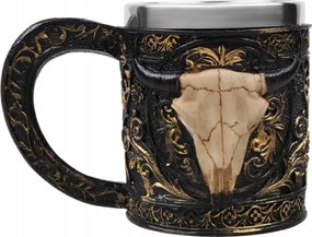 Epikus Bögre Csont Őr Rozsdamentes Acél 400ML Larp Rpg