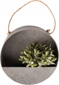 Horganyzott acél virágtartó Falra Akasztható virágtartó gyógynövények virágtartó 35 cm