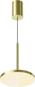 MAYTONI P076PL-L12W3K-BS PLATO Modern Led Függesztett Lámpa Sárgaréz LED IP20