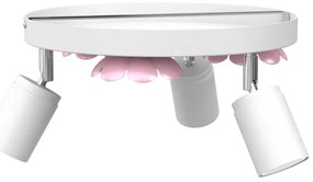 Spotlámpa FLOWER 3xGU10/8W/230V fehér