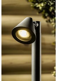 Lámpa Kerti lámpatest LUSTINO-D, GU10, max.20W, IP44, AC220-240V, 50-60Hz,rúd 500 mm,grafit