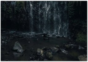 Poszterek 100x70 Vízesés Indonézia folyó