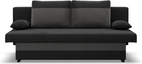 Sony kanapé, szövet anyag, bonell töltet, fekete - szürke