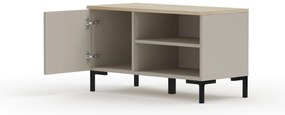 Cipőtároló (cipősszekrény) Demandaron (taupe + silverjack tölgy) . 1116806