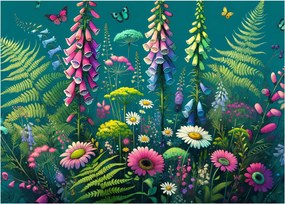 Kép - Mezei virágok (70x50 cm)