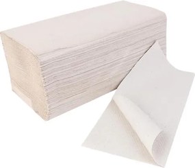 Kéztörlő, Z/V hajtogatott, 1 rétegű, 250 lap, VICTORIA HYGIENE, barna (KHHVZV3)