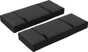 Outsunny 2 db-os Homokzsák Napernyő Stabilizálására, 25 kg-ig Tölthető Umbrella Állványhoz, 600D Oxford Anyagú, Fekete | Aosom