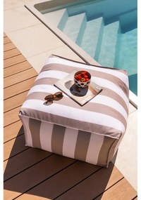 Fehér-szürke kerti babzsák – Bonami Essentials