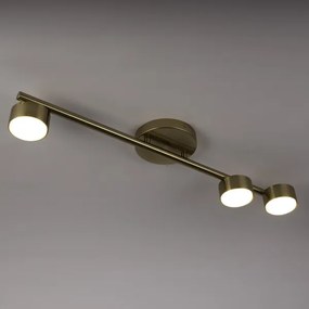 spotlámpa PUNTO 3xGX53/12W/230V arany