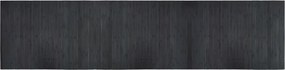 vidaXL négyszögletű szürke bambusz szőnyeg 70 x 300 cm