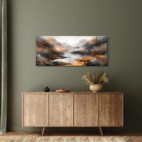 Kép - Hegyi tájak festése (120x50 cm)