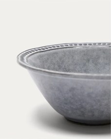 Kék kerámia leveses tálka Dovec – Kave Home