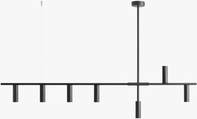ALDEX 1104T1 TREVEO Többágú Függesztett Lámpa Fekete GU10 mini IP20