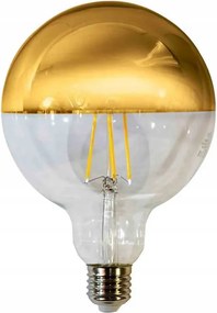 Led izzó filament arany 7W E27 806lm meleg színű fény Öko-light