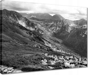 Vászonkép 40x30 Tátra Lengyel hegyek Kilátás