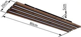 GLOBO 67347D4 HAYDEN Modern LED Mennyezeti Lámpa IP20