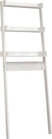 vidaXL fehér tömör fenyőfa fürdőszoba állvány 63,5x32x179 cm