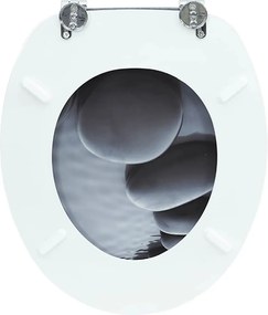 Kőmintás MDF WC-ülőke