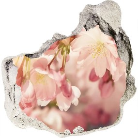 3d lyuk fal dekoráció Cseresznye virágok nd-p-81037561