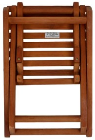 Barna kerti szék szett 2 db-os Tacoma – Garden Pleasure