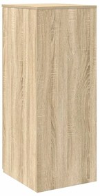 tároló szekrény sonoma tölgy 40x45x103,5 cm szerelt fa