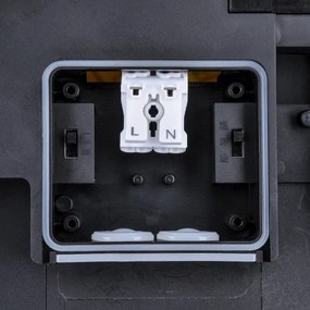 Solight WO821- LED Dimmelhető lámpa LED/36W/40W/44W/230V 3000/4000/6500K IP65 fekete