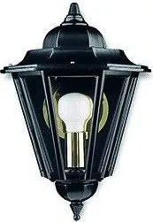 NOVOLUX 096E-G05X1A-01 ELITE Klasszikus Kültéri Fali Lámpa Fehér, Átlátszó E27 IP43