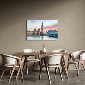 Kép - London pasztell színekben (90x60 cm)