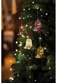 Borvörös fénydekoráció ø 9 cm Luna – Sirius